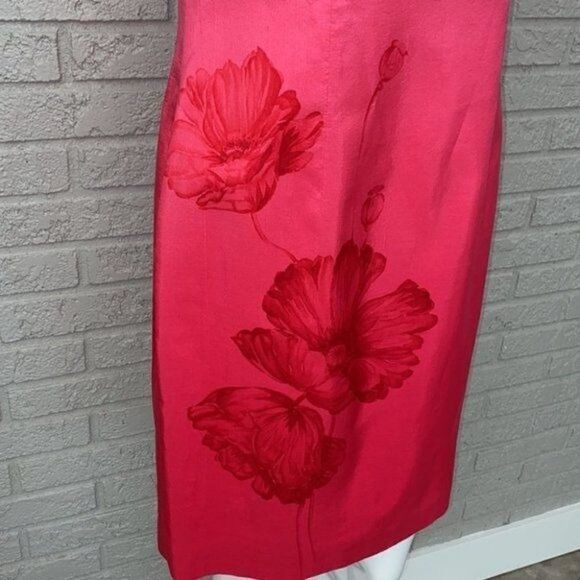 Liz Claiborne Floral Ombré Dress Size 8P - Picture 6 of 13